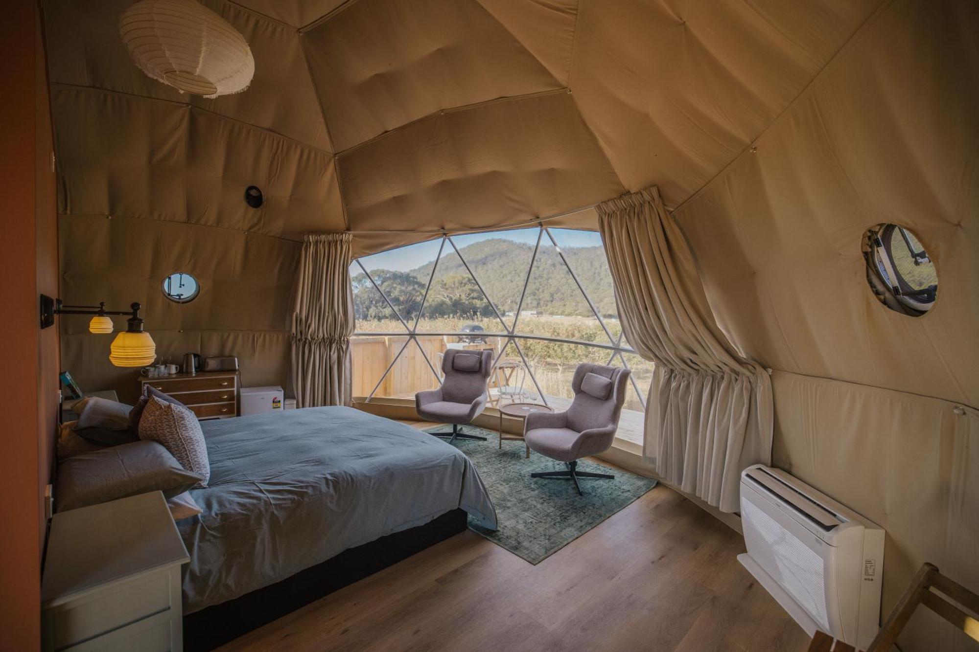 Mount Gnomon Farm Luxury tent Penguin